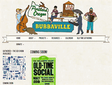 Tablet Screenshot of bubbaguitar.com